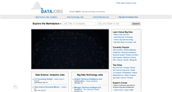 Desktop Screenshot of datajobs.com