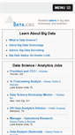 Mobile Screenshot of datajobs.com